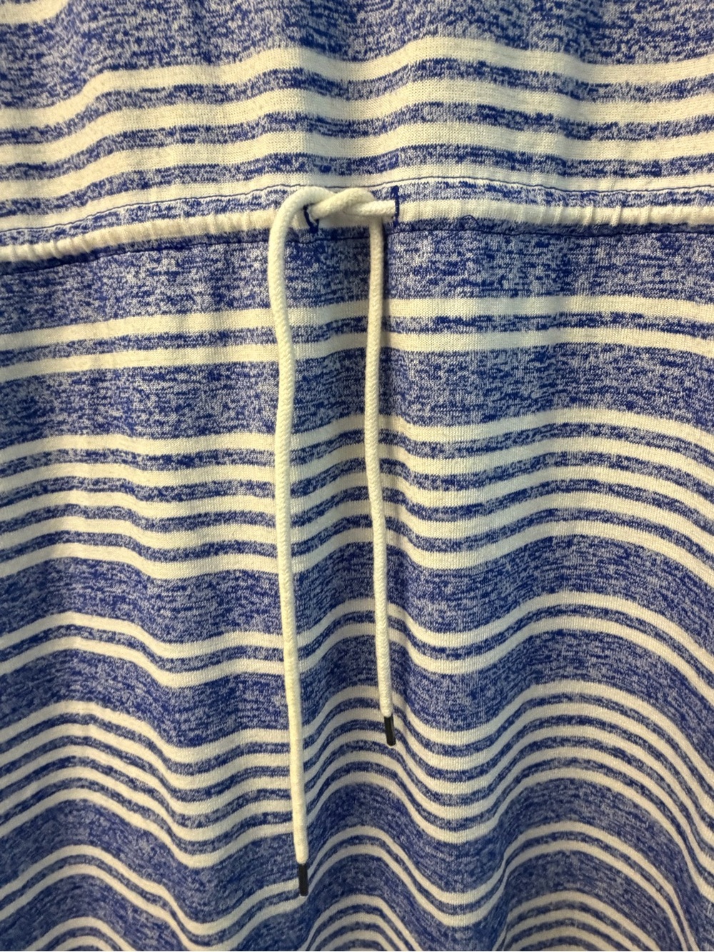 T by Talbots Blue & White Striped Henley Midi Dress - Picture 3 of 6